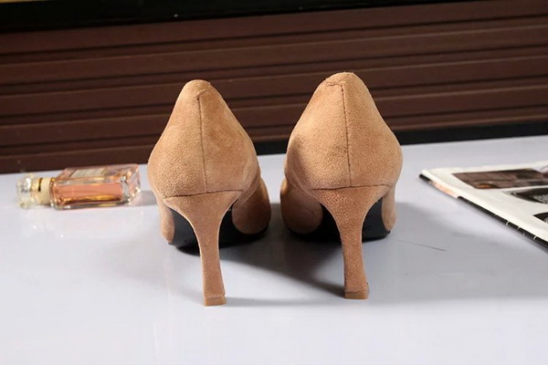 RV Shallow mouth kitten heel Shoes Women--014
